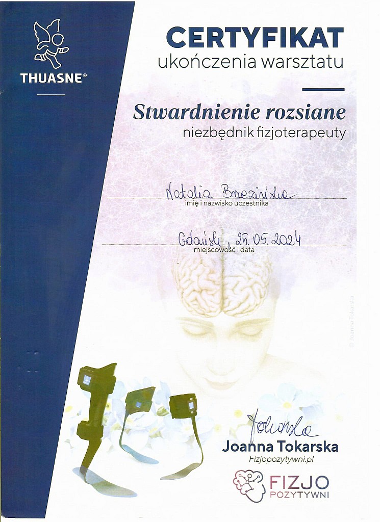 Stwardnienie rozsiane niezbędnik fizjoterapeuty